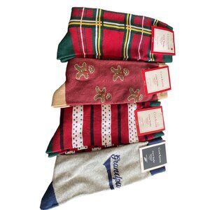 Club Room Crew Socks 4 Pack Multi OS NWT